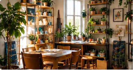 Espacio creativo de Casa Cubo